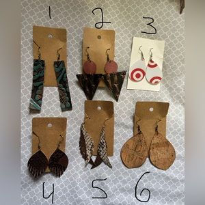 Faux earrings